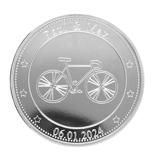 Grabado de moneda deportiva